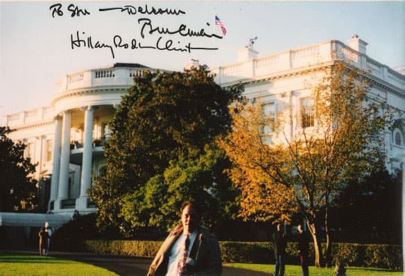 Stu Jacobson at the White House